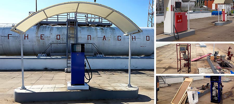 Обновление оборудования на АЗС в Новгородской области